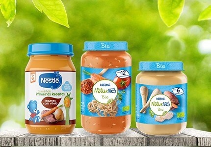 Masozeleninové příkrmy Nestlé