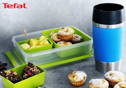 Tefal Thermoses, Thermo Mugs and Food Containers