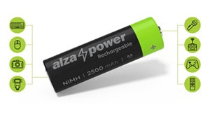 Nabíjecí tužková baterie AA