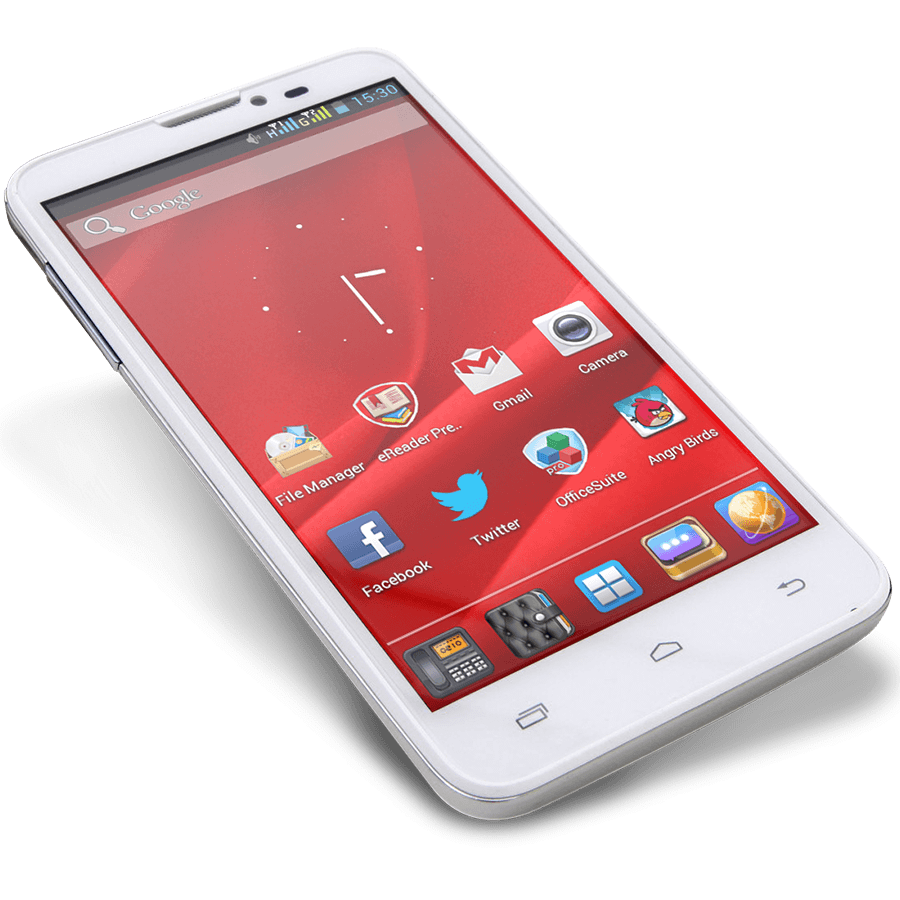 Prestigio MultiPhone 5300 DUO bílý Prestigio MultiPhone 5300 DUO bílý