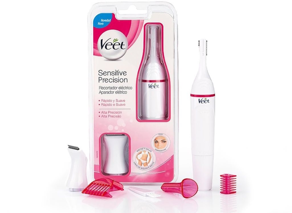 Depilátor VEET Sensitive Precision elektrický zastrihávač chĺpkov Bezbolestné odstraňování chloupků