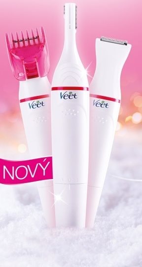 Depilátor VEET Sensitive Precision elektrický zastrihávač chĺpkov Bohaté příslušenství