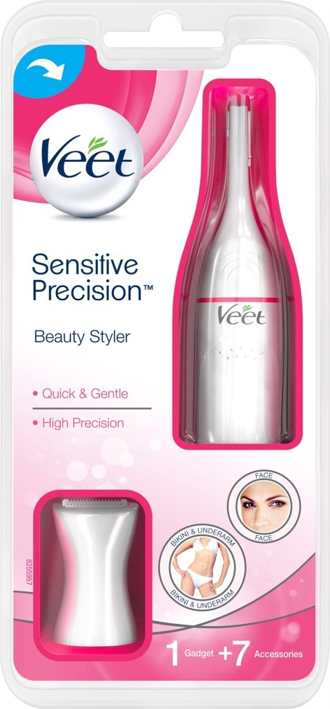 Depilátor VEET Sensitive Precision elektrický zastrihávač chĺpkov Ideální pro šetrné a bezbolestné odstraňování chloupků