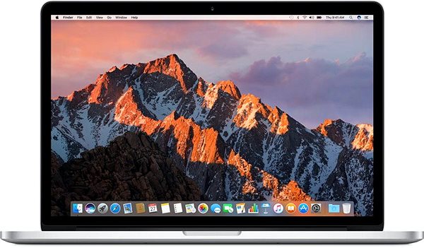 MacBook Pro 15" Retina CZ 2017 s Touch Barem Stříbrný