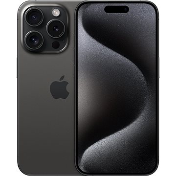iPhone 15 Pro 256GB černý titan