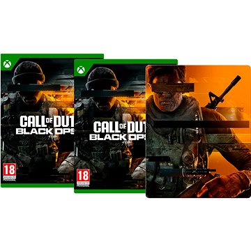 Call of Duty: Black Ops 6 - Double Steel Pack - 2x Xbox + Steelbook