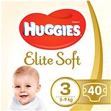 HUGGIES Elite Soft vel. 3 (40 ks)