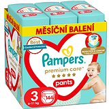 PAMPERS Premium Care Pants Vel. 3 (144 ks)