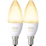 Philips Hue White Ambiance 6W E14 set 2ks