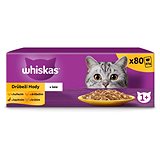 Whiskas kapsičky drůbeží výběr v želé pro dospělé kočky 80 × 85 g
