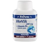 MedPharma Hořčík 300 mg + Vitamin D - 107 tbl.