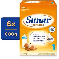 Sunar Complex 1 Počáteční kojenecké mléko 6× 600 g