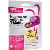 SIM karta Neomezené volání na T-Mobile a 100 MB dat