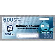 Dárkový poukaz Alza.cz na nákup zboží v hodnotě 500 Kč