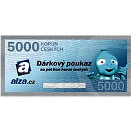 Elektronický dárkový poukaz Alza.cz na nákup zboží v hodnotě 5000 Kč