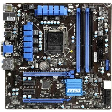 Msi h77ma g43 не стартует