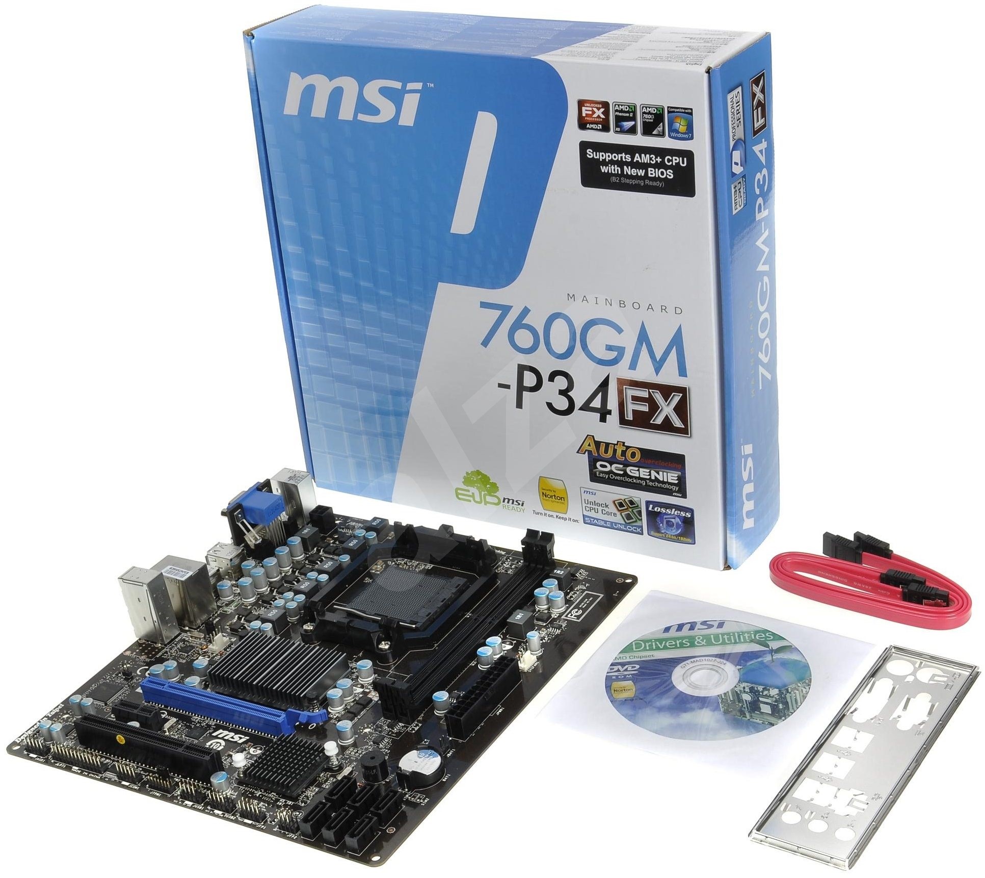 Msi 760gm p34 fx какие процессоры подходят