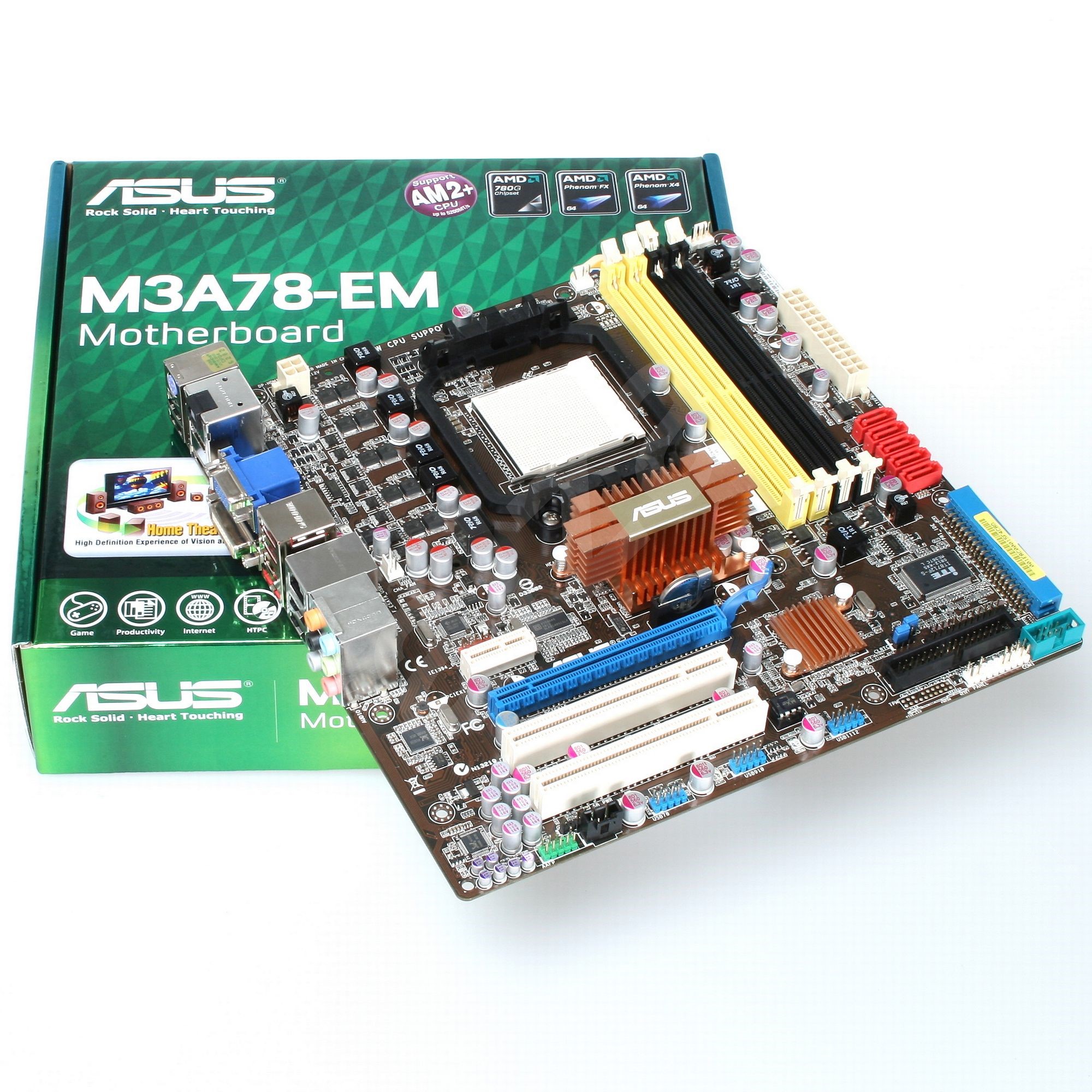 Asus m3a78 eh какие процессоры