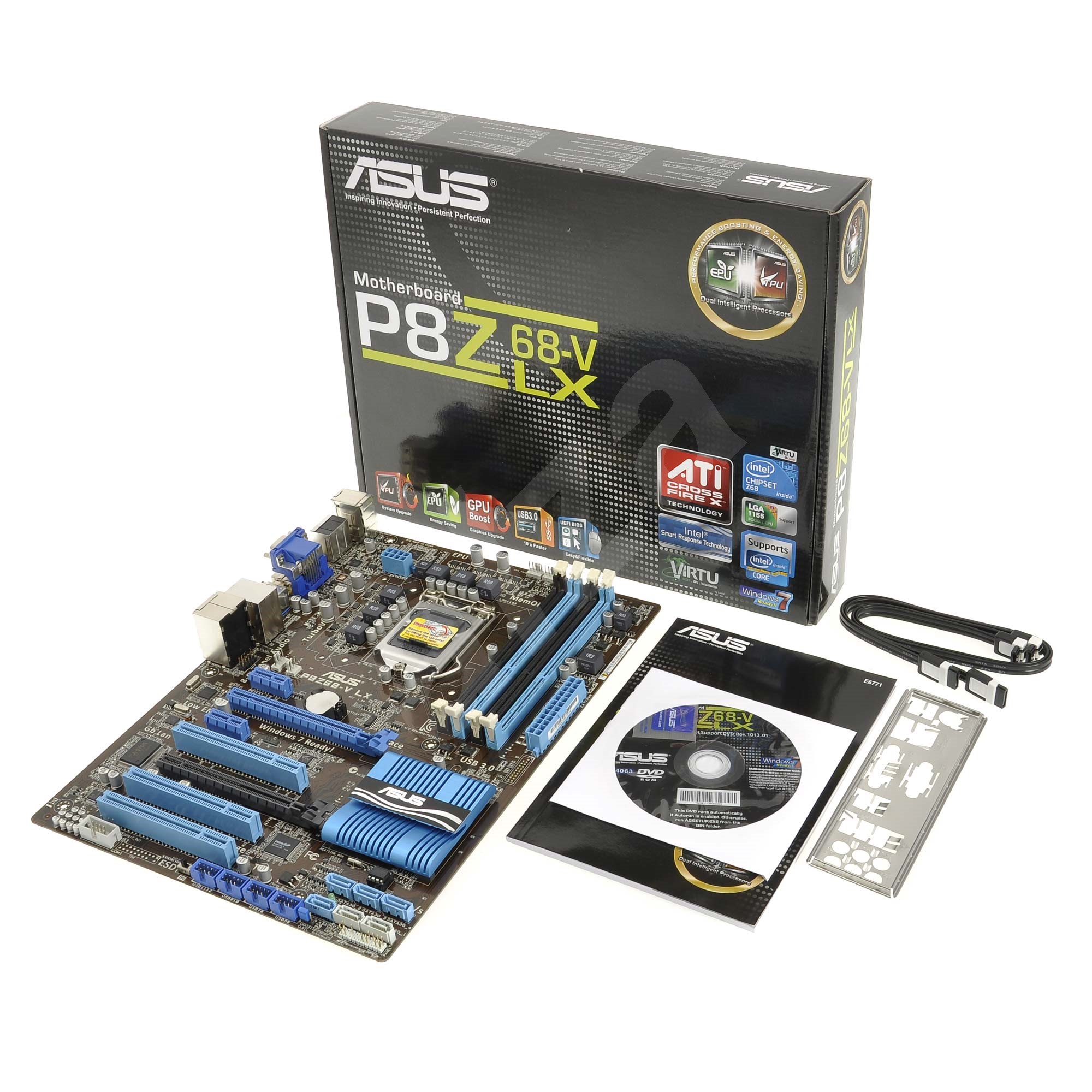 Asus p8z68 v lx не запускается