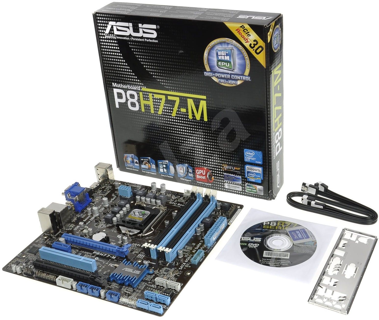 Asus p8h77 m не запускается