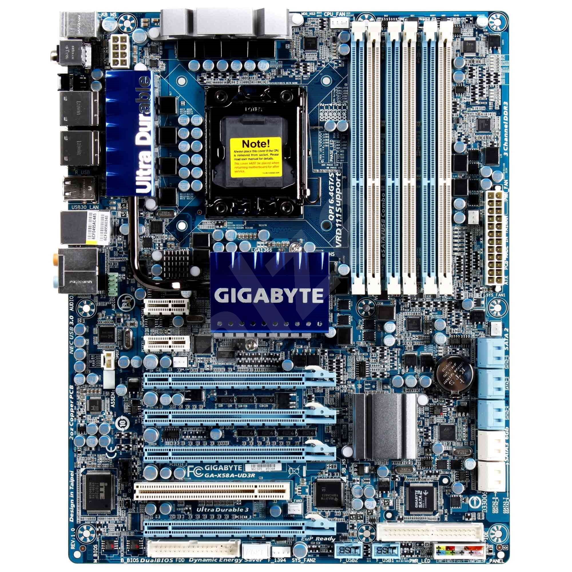 Обзор gigabyte ga x58a ud3r