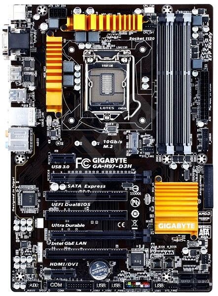 Gigabyte ga h97 d3h не запускается