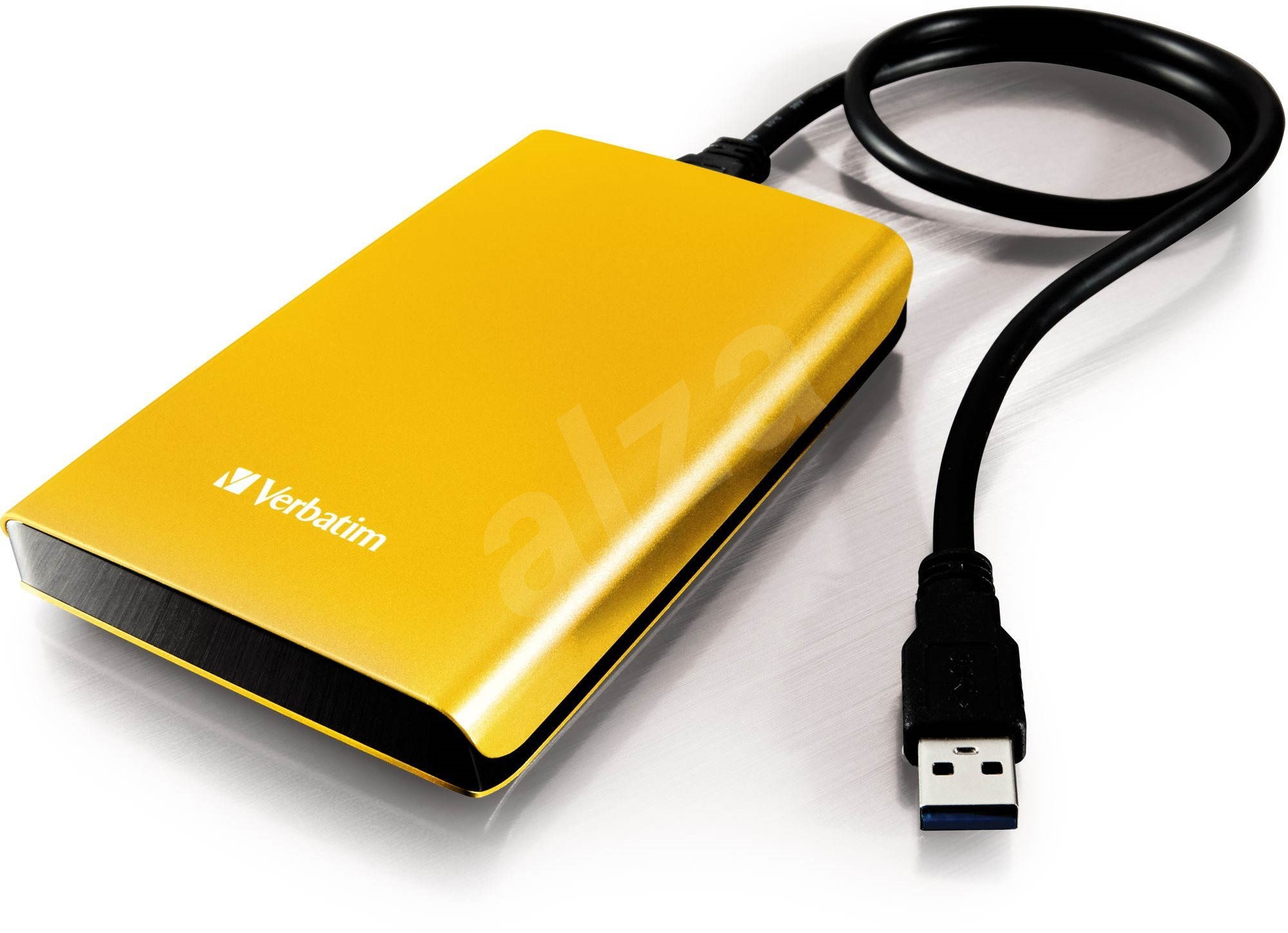 Verbatim 2.5 "Store 'n' Go USB HDD 500GB žltý Externý disk Alza.sk