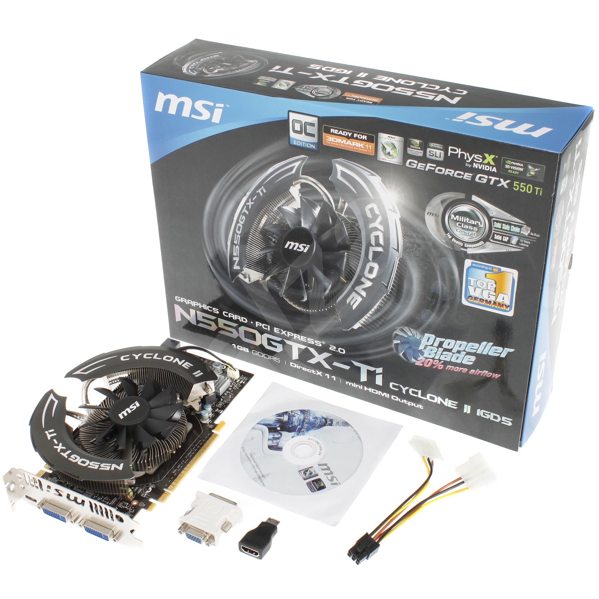 Msi gtx 550 ti cyclone ii разгон