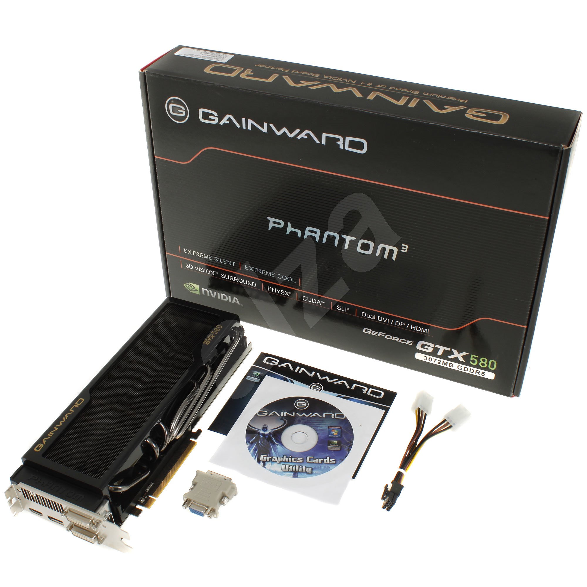 GAINWARD GTX580 3GB DDR5 Phantom - Grafická karta | Alza.cz