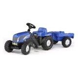  tractor New Holland TVT190 with train - Pedal Tractor Alzashop.com