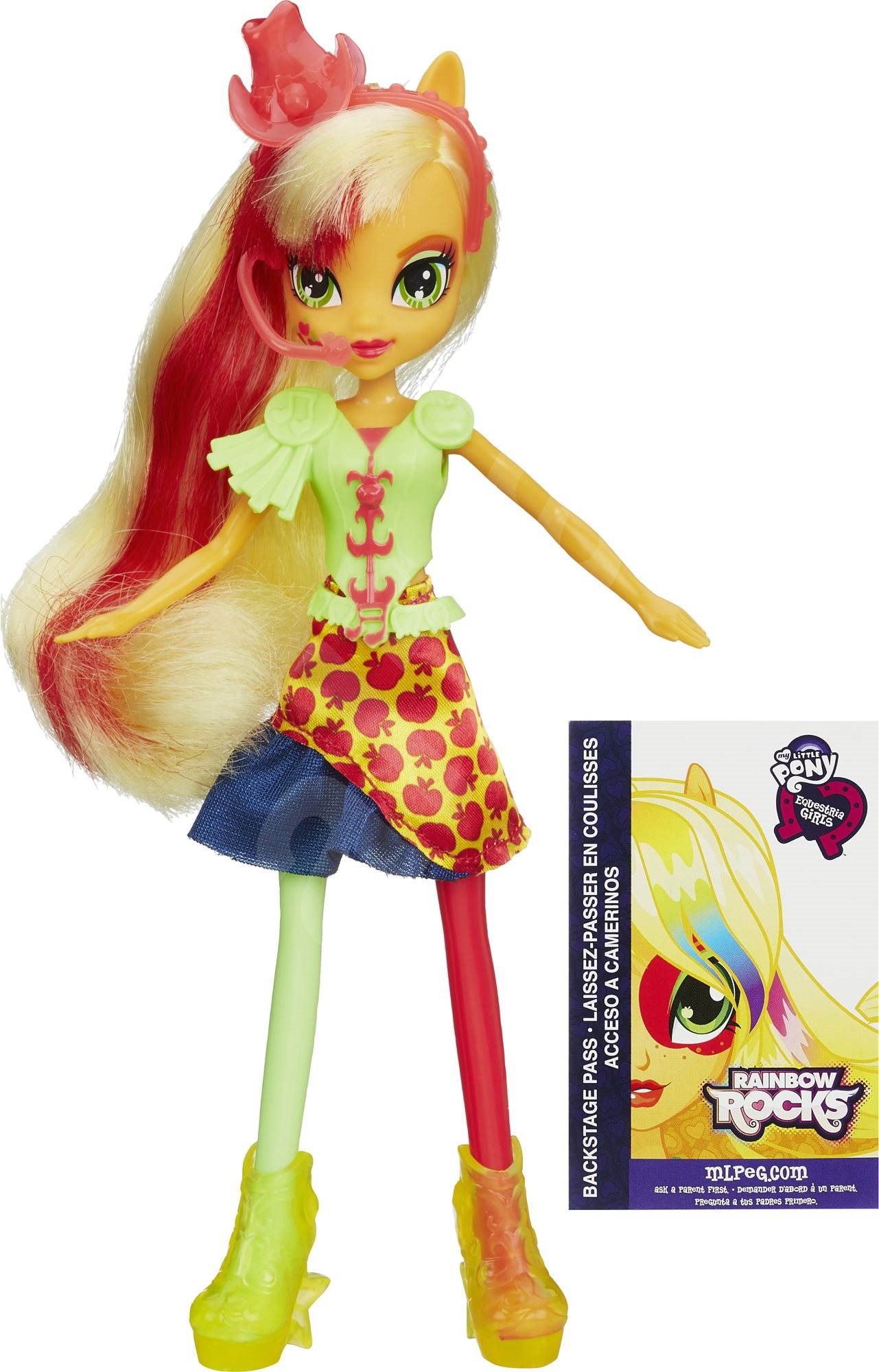 applejack equestria girls doll