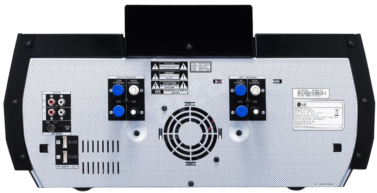 LG CM9740 EXTREME SMART DJ PARTY MIXER HIFI WIRELESS STREAMLINE SYSTEM