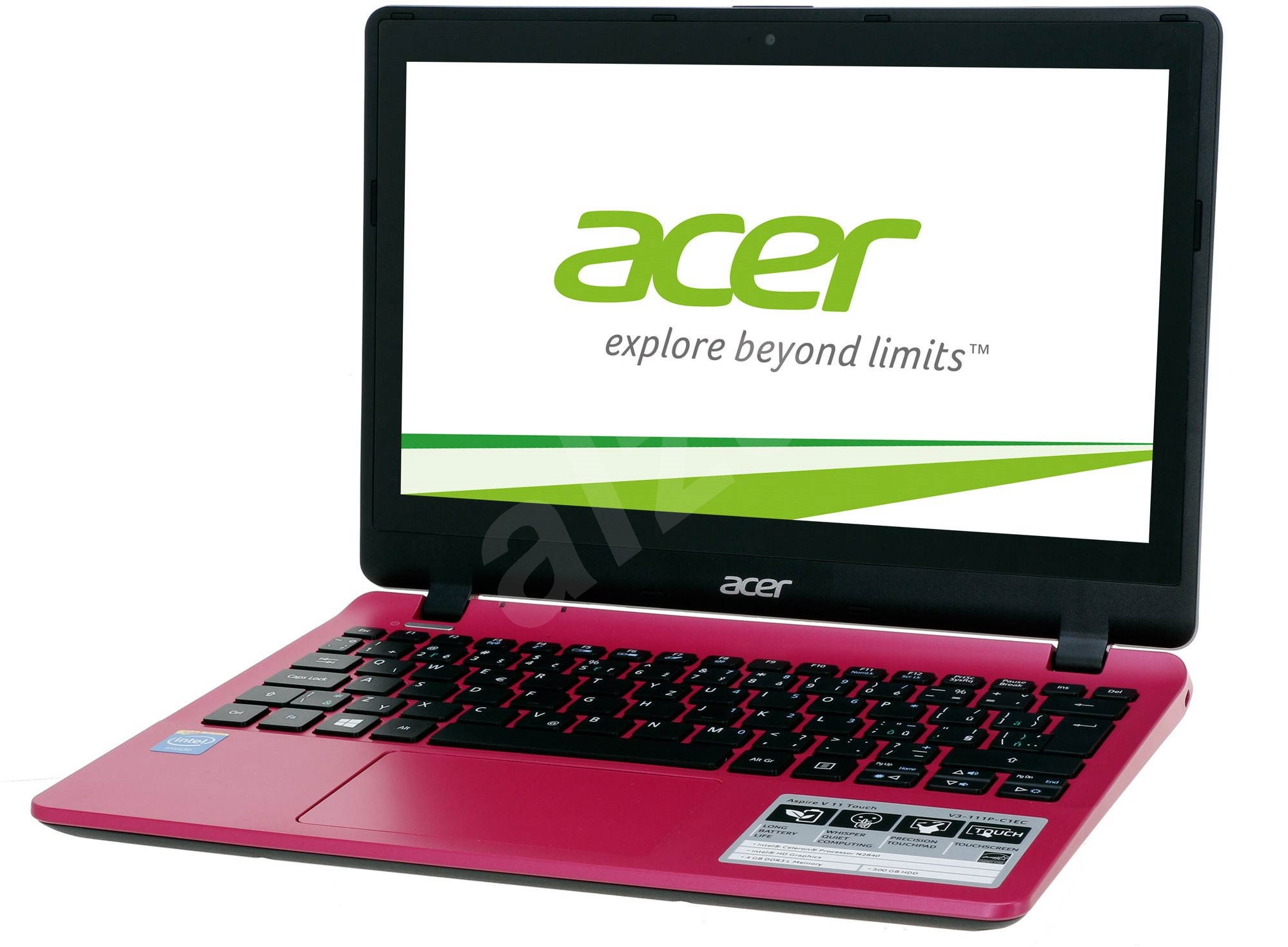 Acer Aspire V11 Touch Pink Aluminium - Notebook | Alza.cz