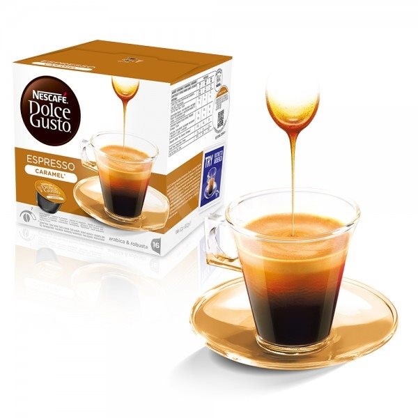 Nescafé Dolce Gusto Espresso Caramel 16pcs Coffee