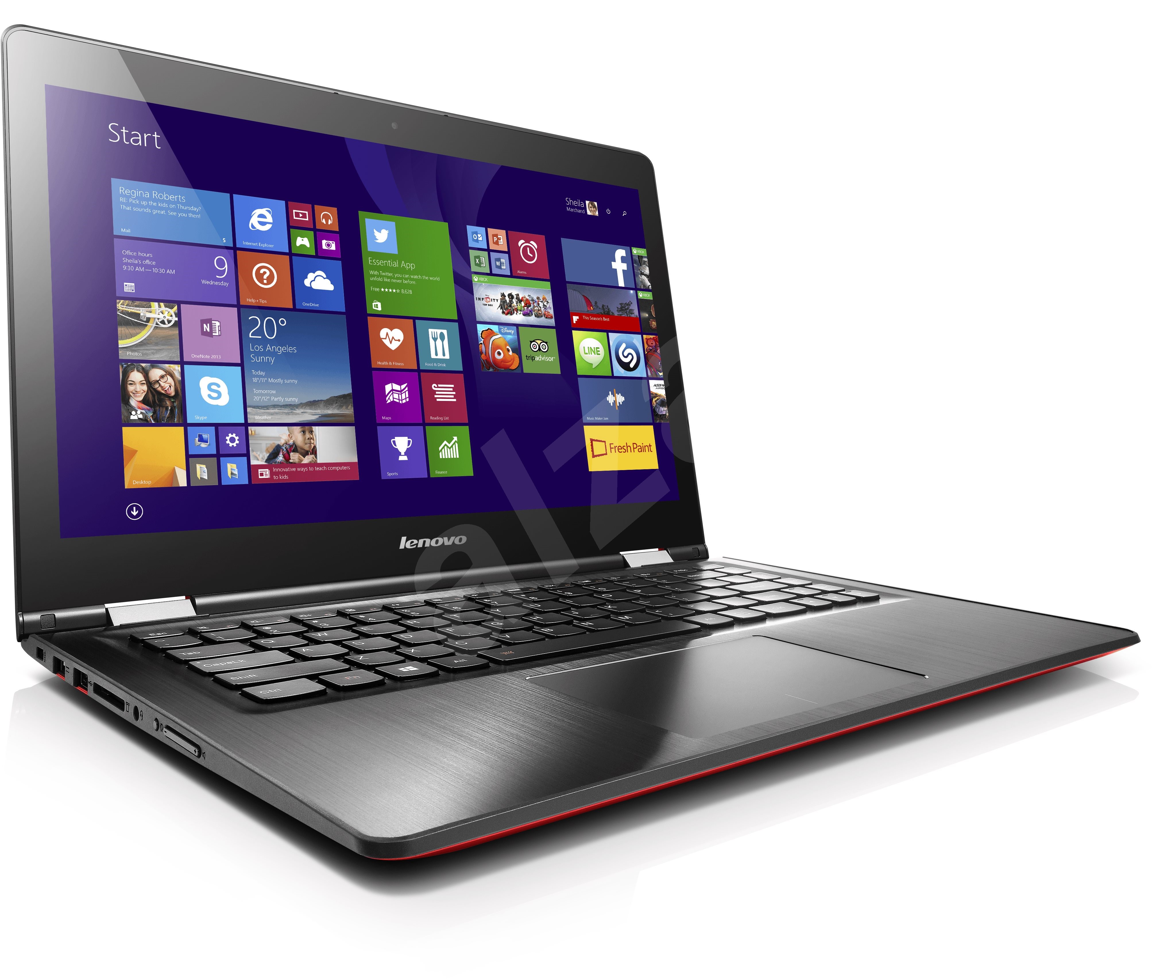 Lenovo IdeaPad Yoga 500-14IBD Red - Tablet PC | Alza.sk