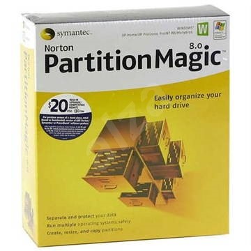 Symantec Norton Partition Magic 8.0