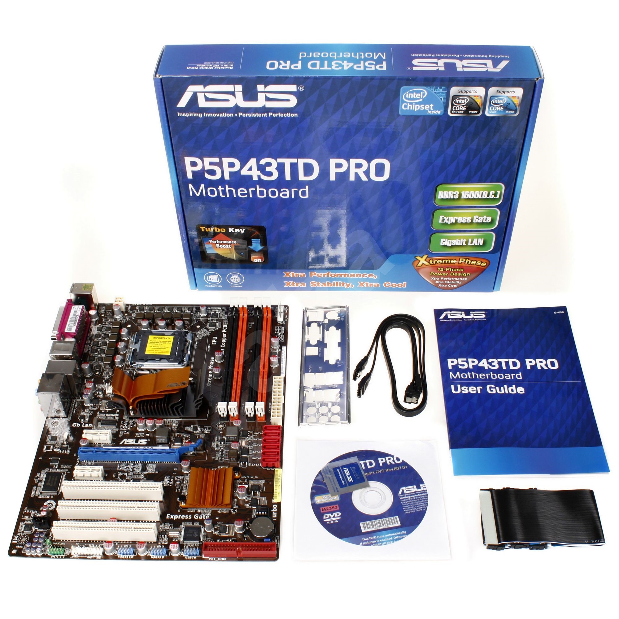 Asus p5p43td pro разгон