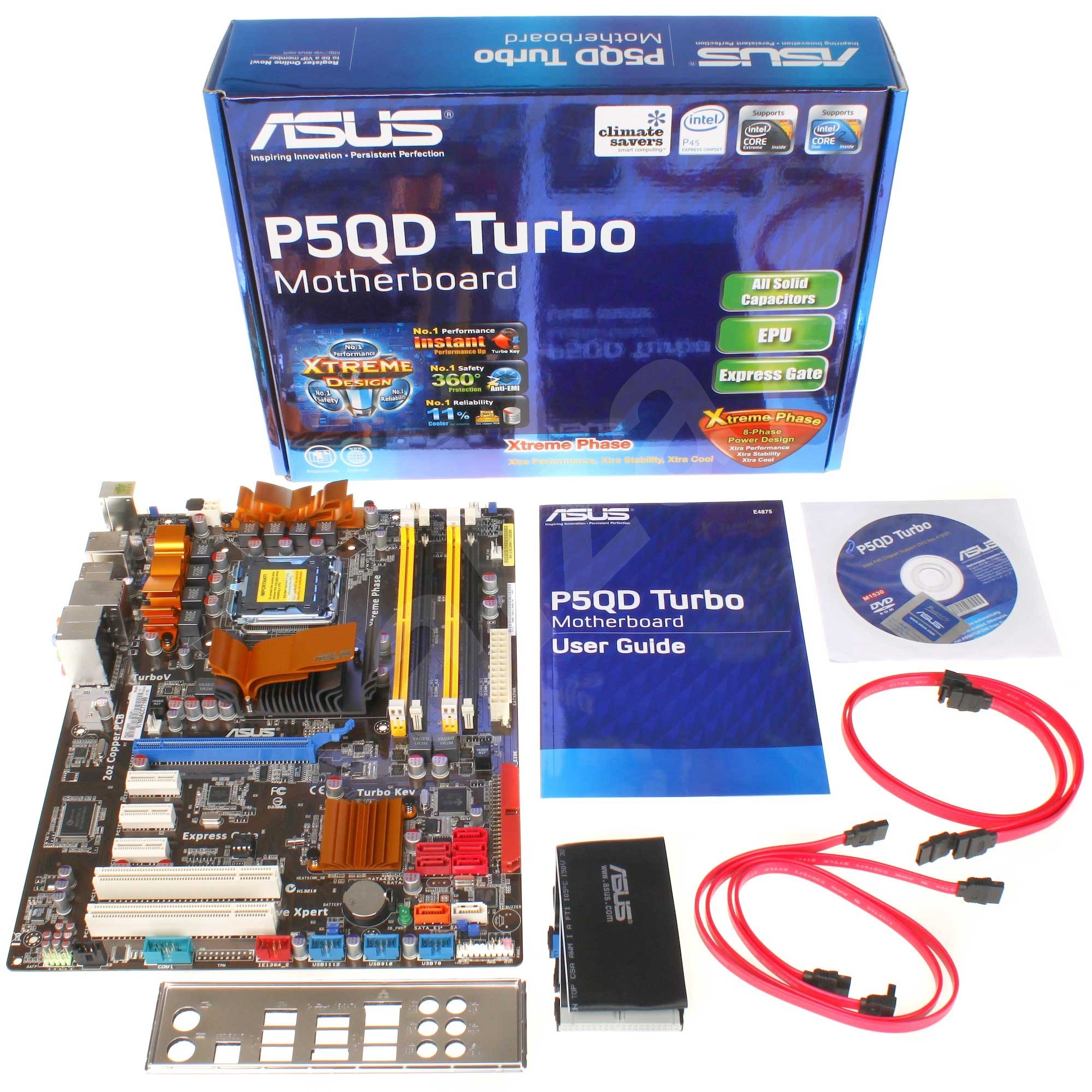 Системная плата asus p5qd turbo не стартует