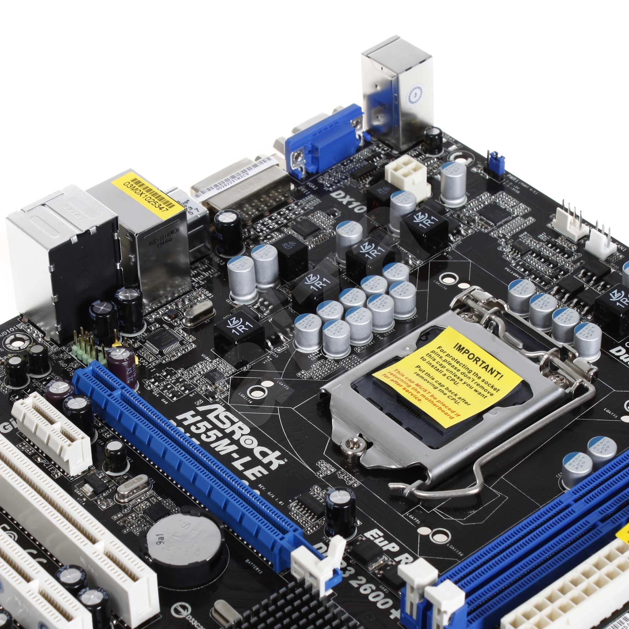 Asrock h55 pro не стартует