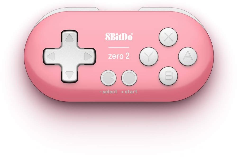 8BitDo Zero 2 Wireless Controller - Pink Edition - Nintendo Switch
