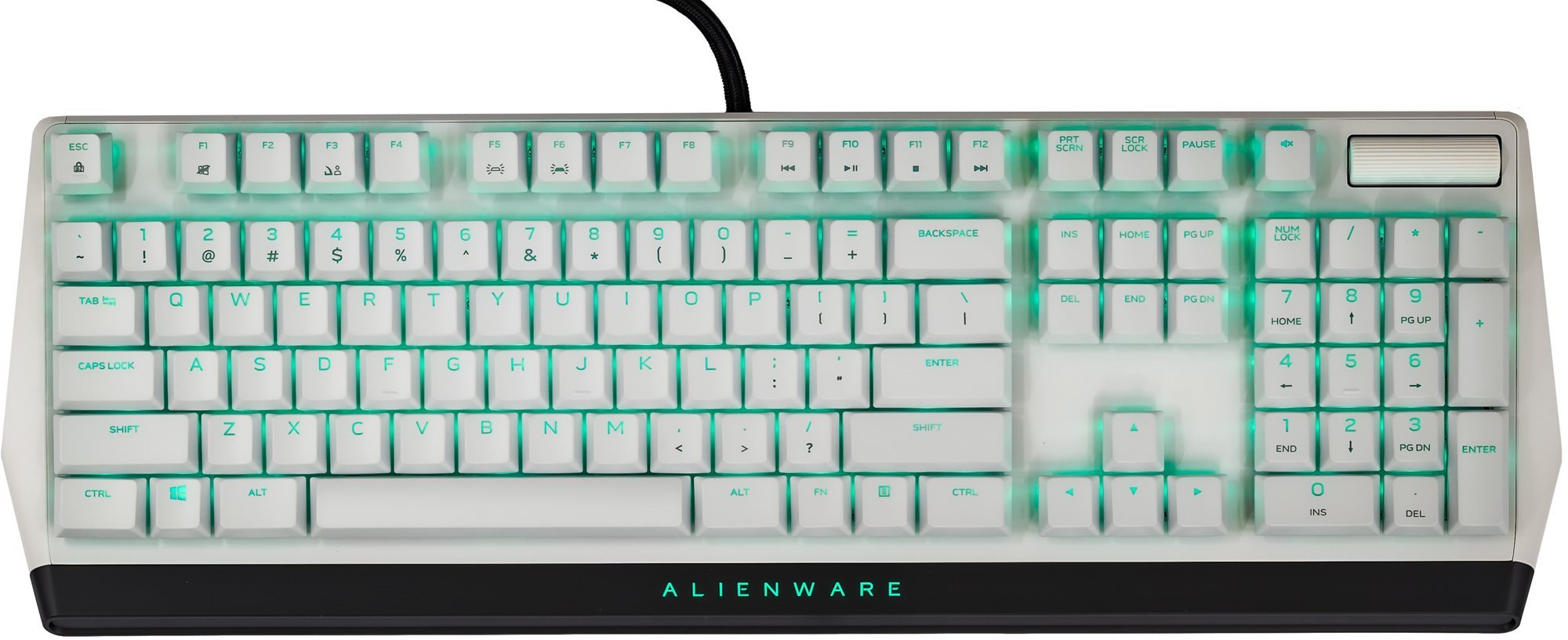 Dell Alienware AW510K Low-profile RGB Mechanical Gaming Keyboard Lunar Light - US