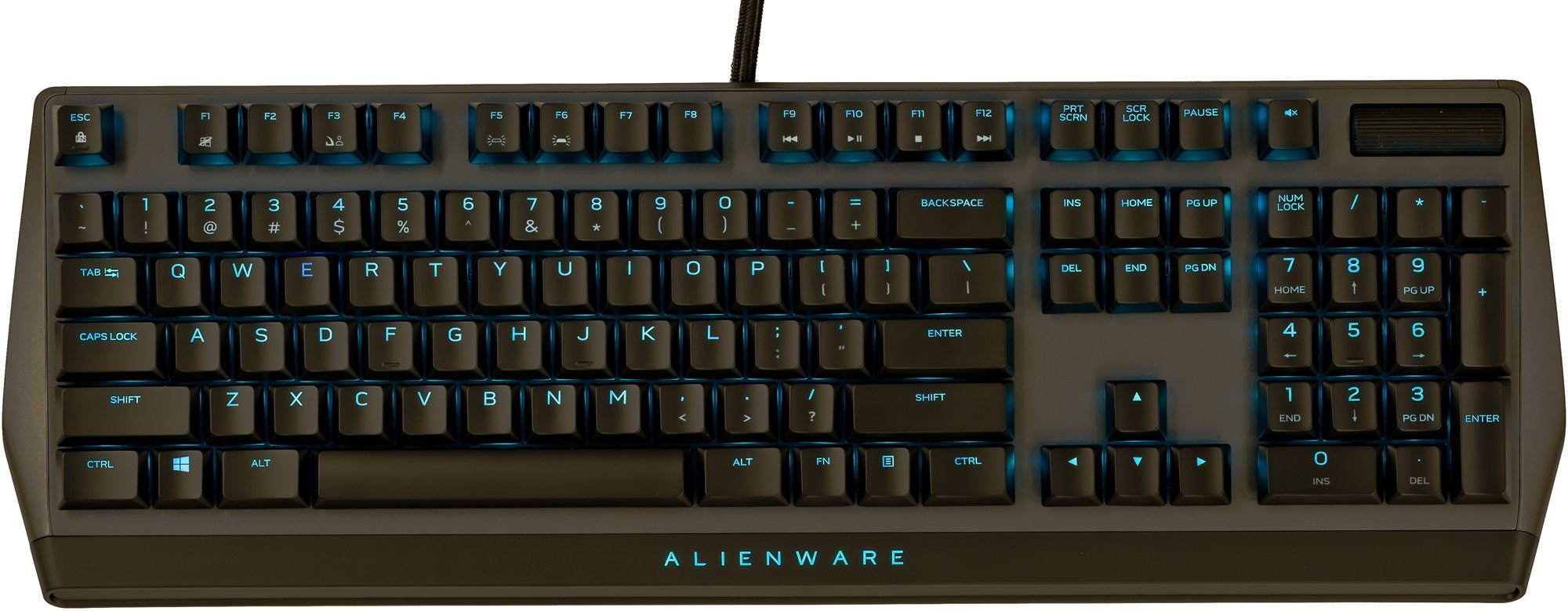 Dell Alienware AW510K Low-profile RGB Mechanical Gaming Keyboard Dark Side of the Moon - US