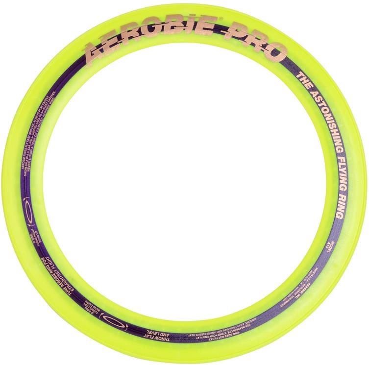 Frizbi Aerobie Pro Ring 33 cm - sárga