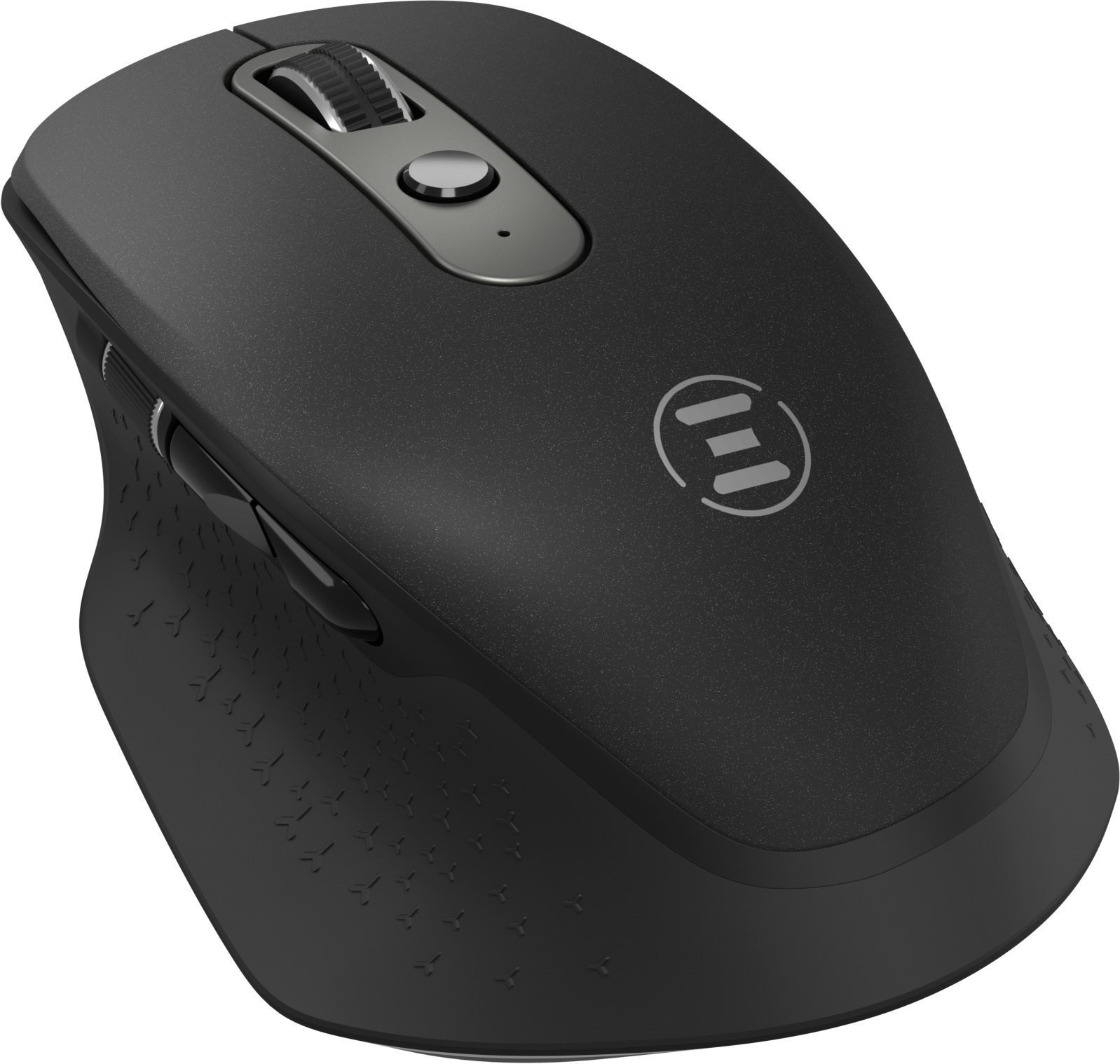 Eternico Wireless 2.4 GHz & Double Bluetooth Rechargeable Mouse MS460 fekete
