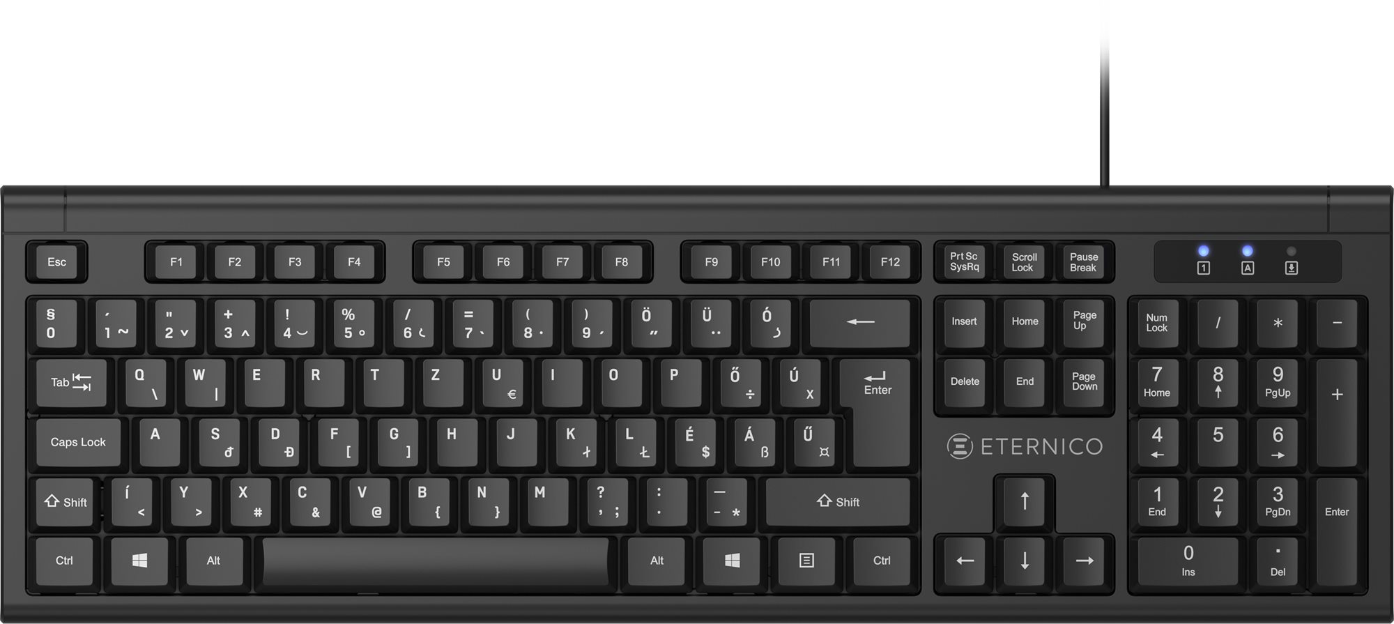 Eternico Essential Keyboard Wired KD1000 - HU