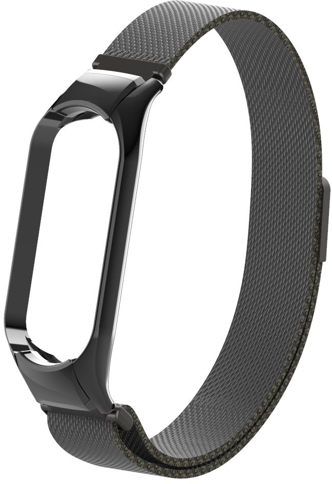 Eternico Elegance Milanese Mi Band 5 / 6 - fekete