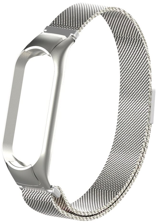 Eternico Elegance Milanese Mi Band 5 / 6 - ezüst