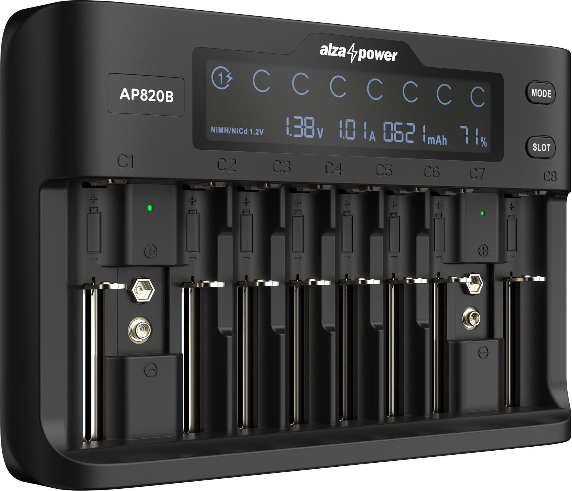 AlzaPower Battery Charger AP820B