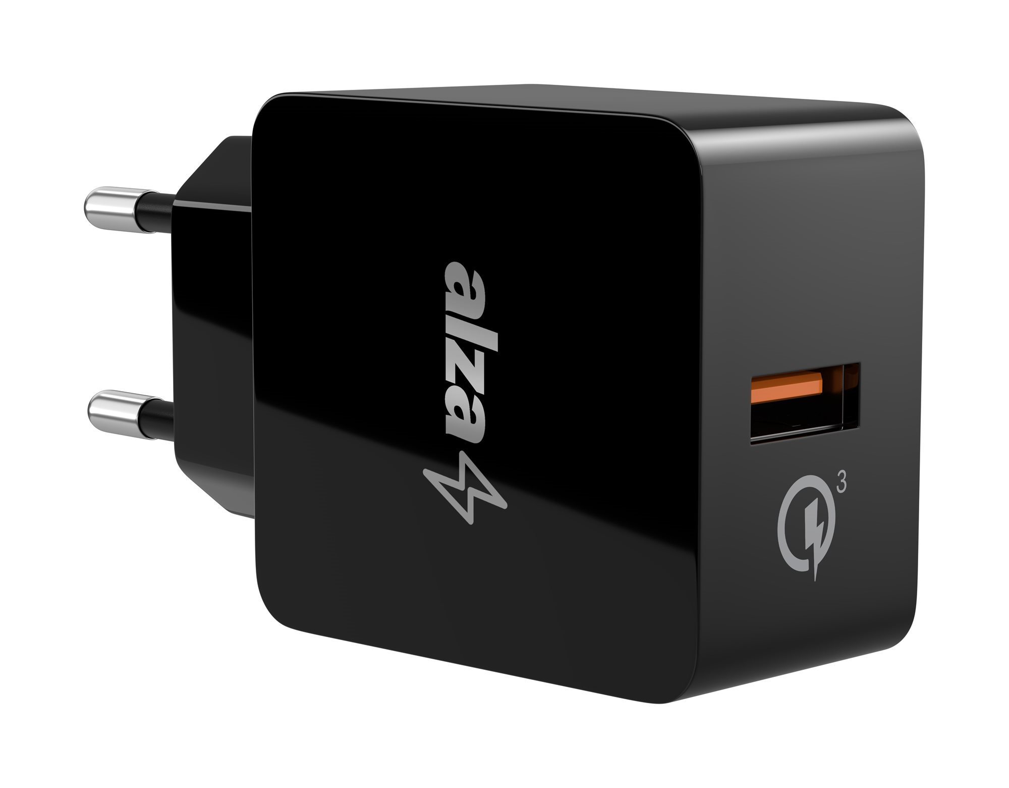 AlzaPower Q100 Quick Charge 3.0 fekete