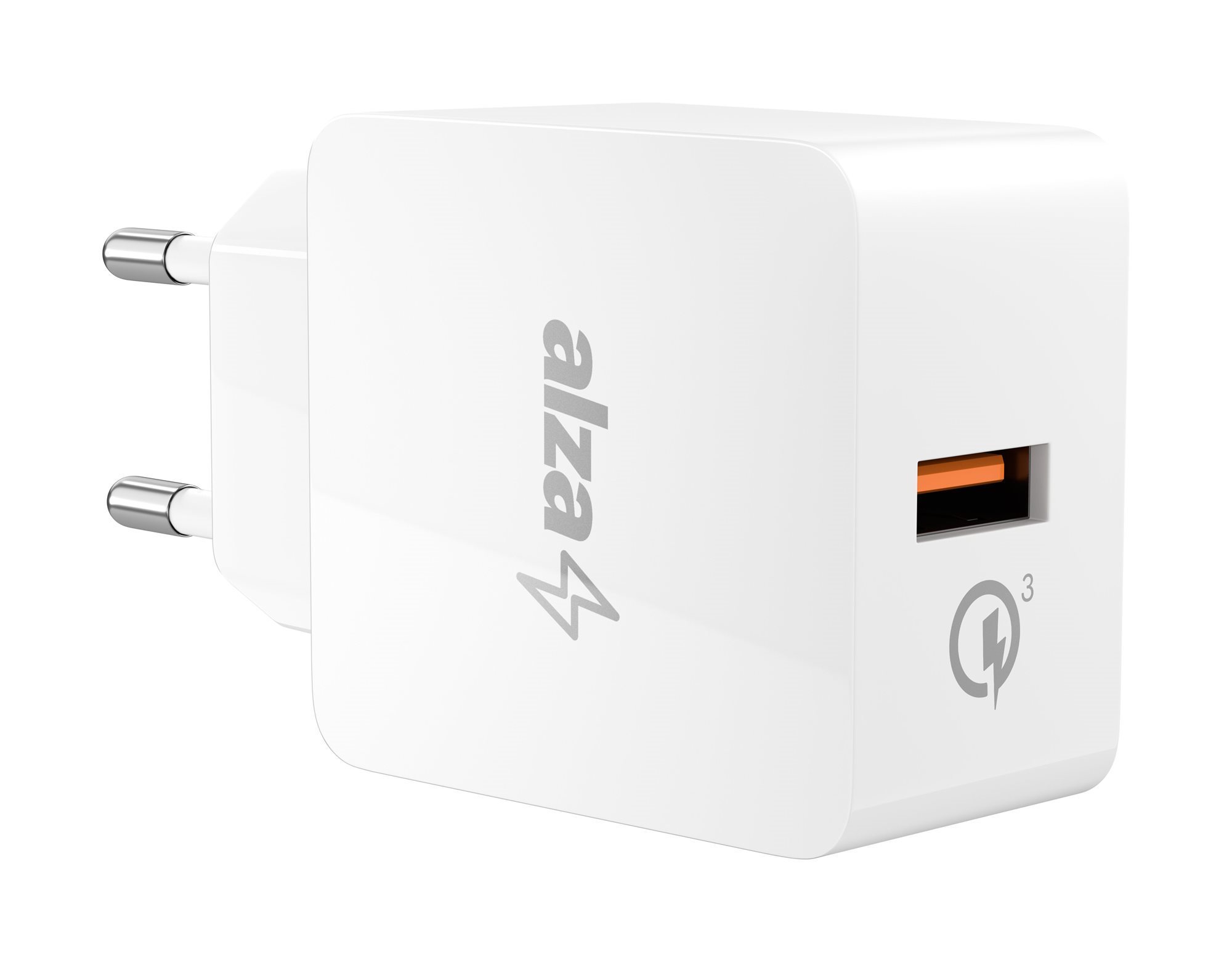 AlzaPower Q100 Quick Charge 3.0 fehér